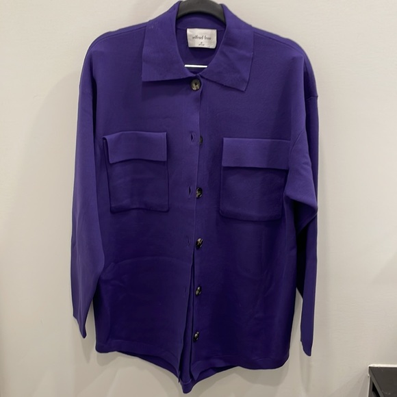 Wilfred free Ronnie Sweater in deep violet (worn once only) - Picture 4 of 4